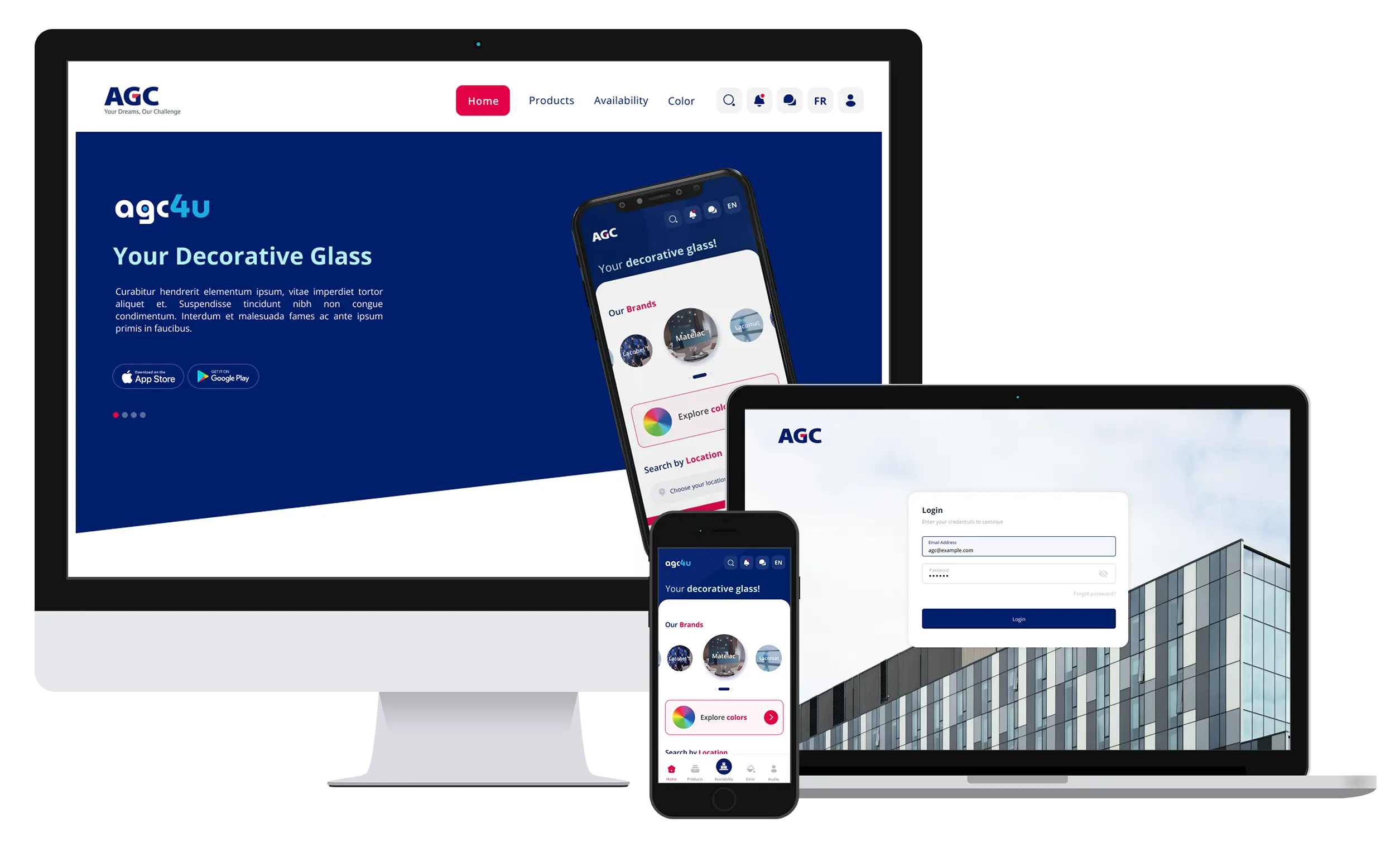 AGC4U - Web & Mobile App